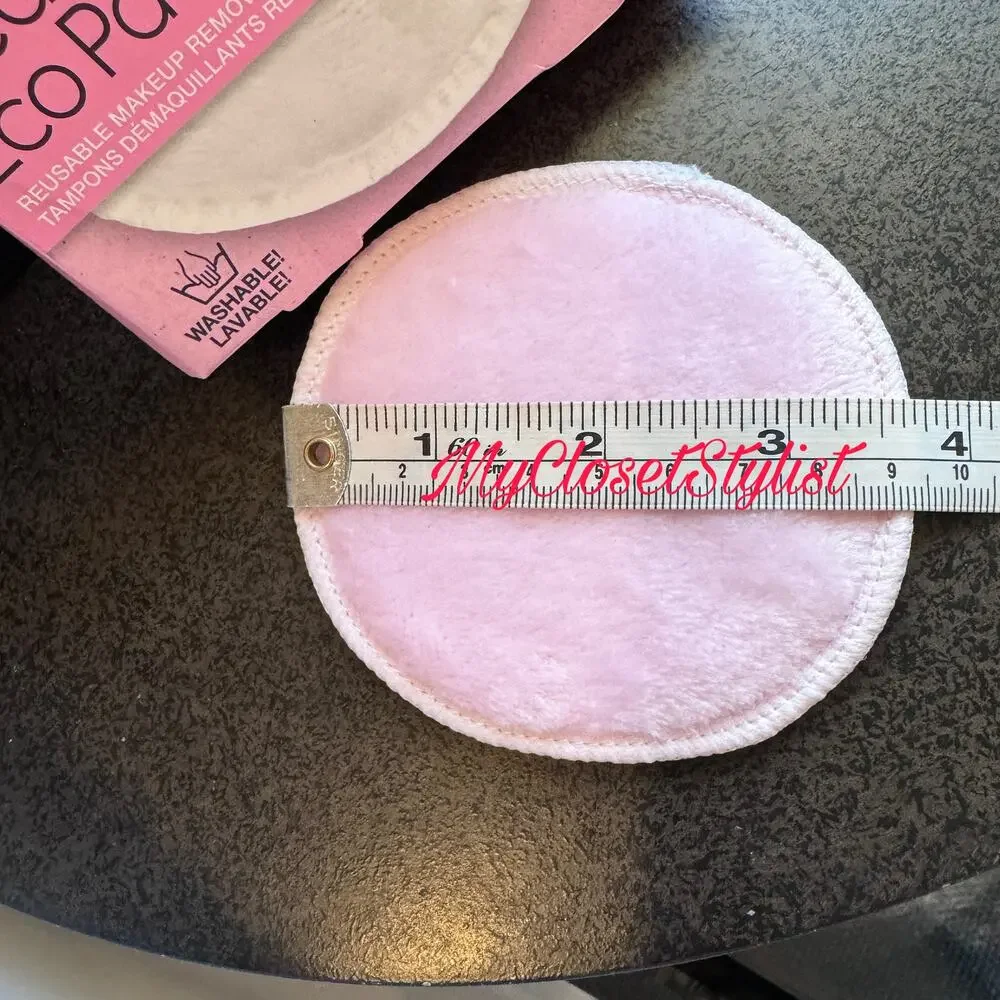 GARNIER Micellar Reusable Eco Makeup 2 Pads NEW! Cleansing Washable 1,000 washes
